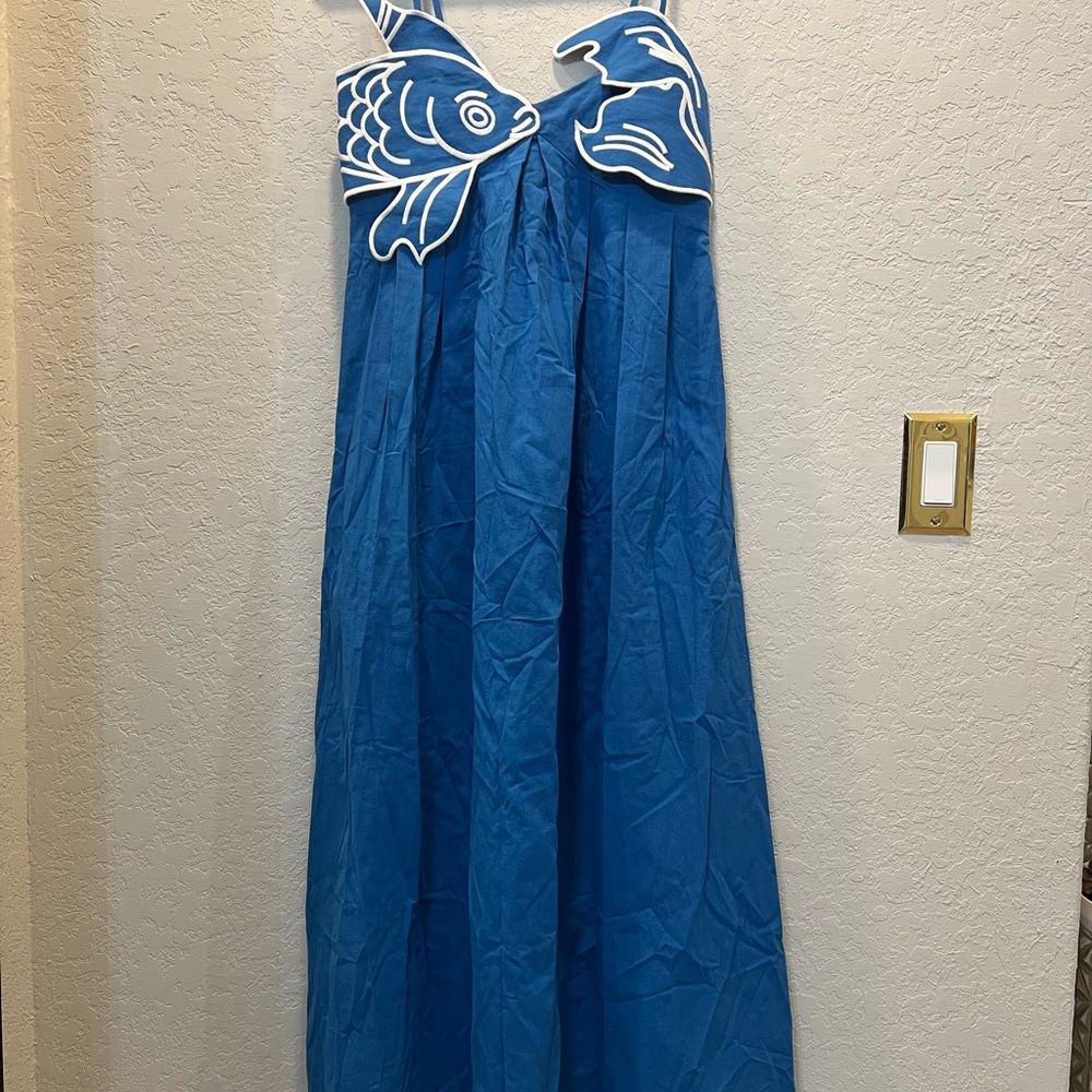 Commense Vibrant Blue Dress